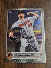 2022 Topps Chrome Alexander Wells #49 - Baltimore Orioles