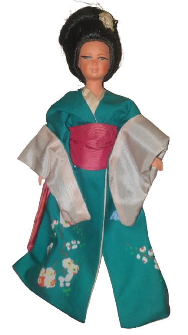 Asatque Japon Gesha Poupee Ancenne Pettcolln celluloïd | Gesha, Poupées ancennes, Japon