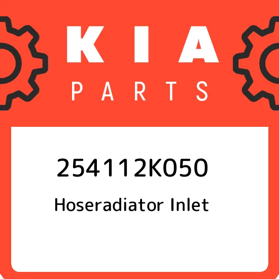 Manguera de entrada de radiador para Hyundai/Kia (N/P 254112K050)