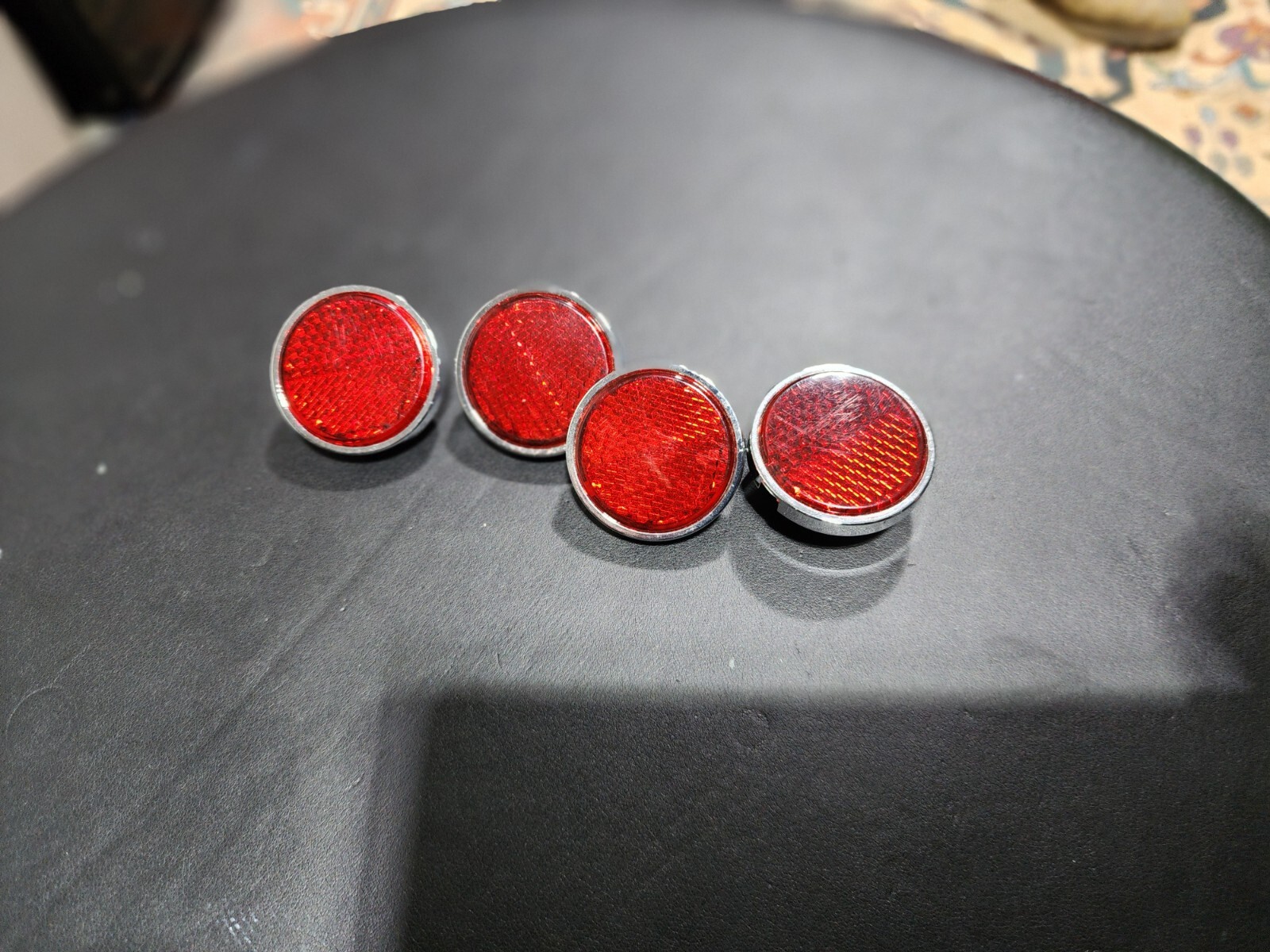 Harley Davidson Heritage Springer Saddlebag Reflectors FLSTS eBay