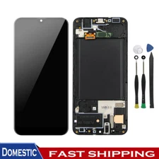 For Samsung Galaxy A30S SM-A307 LCD Display Touch Screen Digitizer with Frame