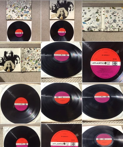 Led Zeppelin 111 3 III  PLAYTESTED 1970 Original Vinyl 2401-002