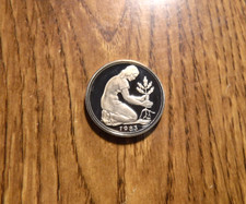GERMANY 50 PFENNIG 1983 D PROOF COIN (728)
