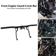 Front Engine Guard Highway Crash Bar For Harley 14-23 Touring Road Electra Gilde