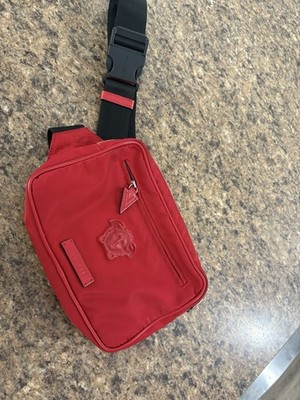 Versace La Medusa Nylon Belt Bag