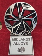 20" HYUNDAI IONIQ 6 ALLOY WHEEL RIM 8.5x20 ET53.5 52910-KL310 BLACK DIAMOND CUT