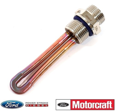 #ad 2003 2010 6.0L 6.4L Powerstroke Engine Block Heater Genuine Ford 3C3Z 6A051 AA $105.53