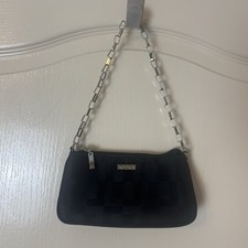 Vintage Y2K Kookai Soft Side Softside Black Purse Bag Pocketbook Small 00s 90s