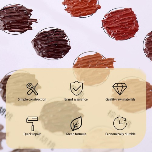 12 Colors Wood Repair Paste Scratch Filler Furniture Floor Cabinet & DIY Fix - Picture 6 of 36