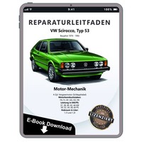Vw Scirocco 1974-1992 Benzinmotor 50-60 Ps Mechanik Reparaturhandbuch Download