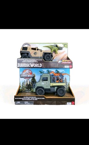 Jurassic World Legacy Collection Isla Sorna Escape & Mission Mayhem Truck Dino - Picture 14 of 14