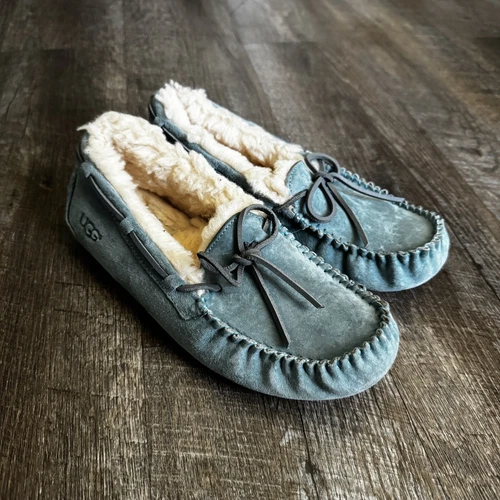 Ciabatte Ugg Dakota taglia 7 donna blu cielo in ottime condizioni