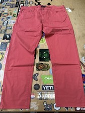 Polo Ralph Lauren Pants Mens The Varick Slim Straight 48 B x 32 "RED" Stretch