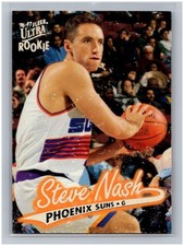 1996-97 Fleer Ultra Steve Nash RC #87 Rookie Card NBA Basketball HOF Phoenix. rookie card picture