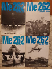Messerschmitt Me 262 Hardcover 4 Volume Set E.creek J.smith Wwii German Plane Messerschmitt Me 262 Hardcover 4 Volume Set E.creek J.smith Wwii German Plane