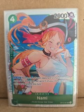 Nami OP14-031 SR Foil The Azure Sea's Seven One Piece Card Game NM