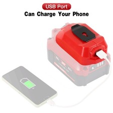 USB POWER SOURCE Replace Adapter For Craftsman V20 NEW 20V Lithium Ion Battery