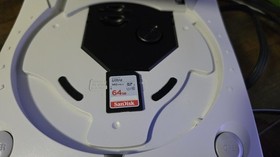 Sega Dreamcast Console GDEMU Installed OpenMenu 64GB SD Card Controller VMU...
