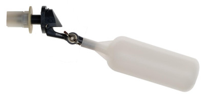 MA252 PVC Mini Float Valve, Tank Mount, Adjustable Arm, 1.5 Gpm at 60 Psi, 1/4''
