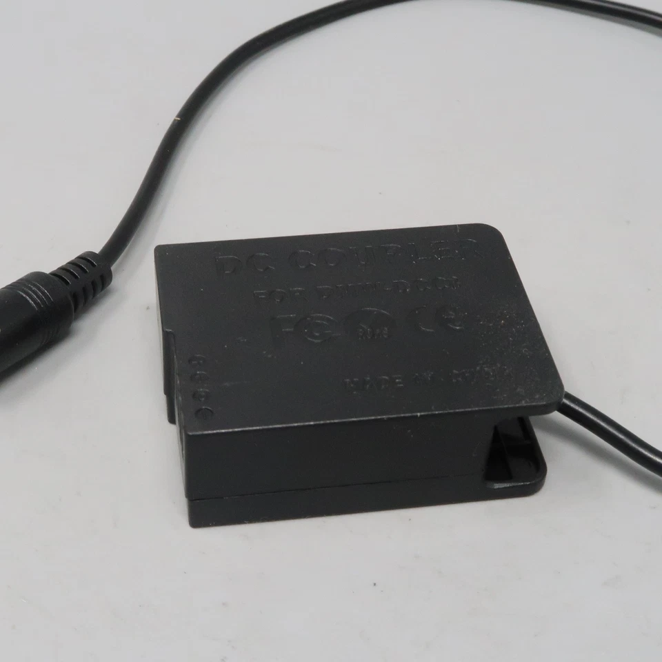 Batería ficticia DMW-DCC8 DC acoplador de alimentación para cámara Panasonic DMW-AC8 G5 G6 G7 GH2 Foto 2 de 4