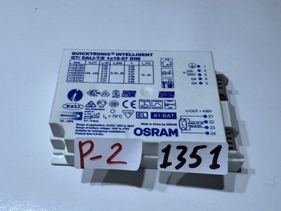 OSRAM QUICKTRONIC INTELLIGENT QTi DALI-T/E 1X18-57 DIM