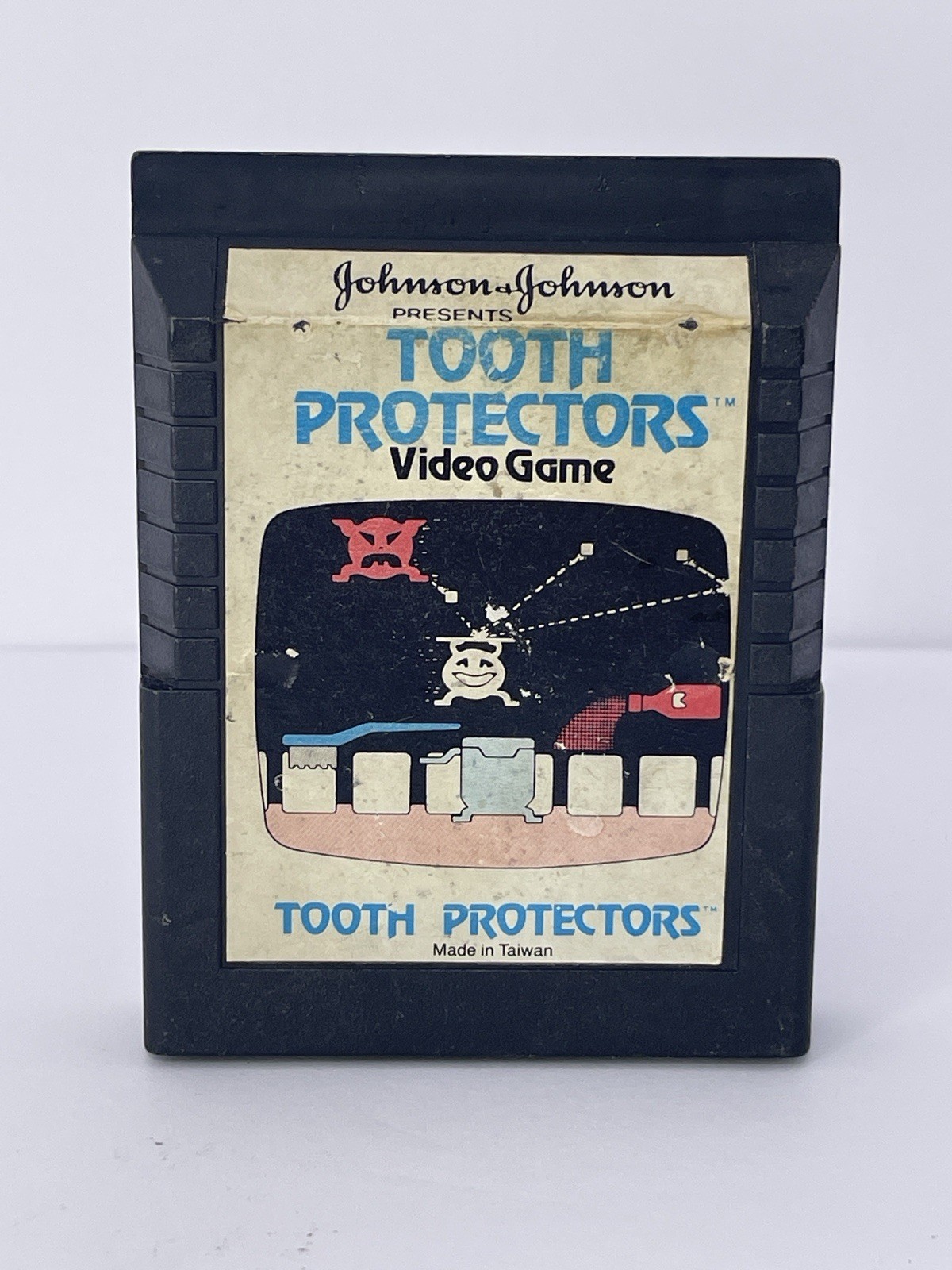 Tooth Protectors Atari 2600 Johnson Video Game Authentic Cartridge Game Only