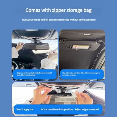 Sunshade Cover Car Windshield Sun Shade Protectors Front Windscreen Cover