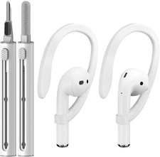 2 Pairs Ear Hooks Designed for Apple Airpods 1, 2, 3Rd,4Th Pro and Pro 2,