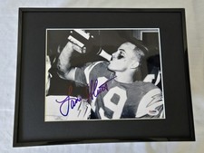 Lance Alworth Signed Photo Display Framed 11x14 PSA Chargers