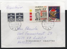 DENMARK # 2-1355 # COVER WITH CHRISTMAS STAMP FROM ELLEORE # 2000 #