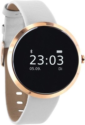 Xlyne Pro Smartwatch X-Watch Siona XW Fit weiß/gold Android IOS Tracker