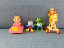 Vintage 1986 Muppet Babies McDonald's Happy Meal Toys Set of 4
