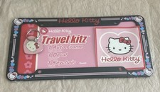 Hello Kitty License Plate Frame Keychain Sticker Vintage