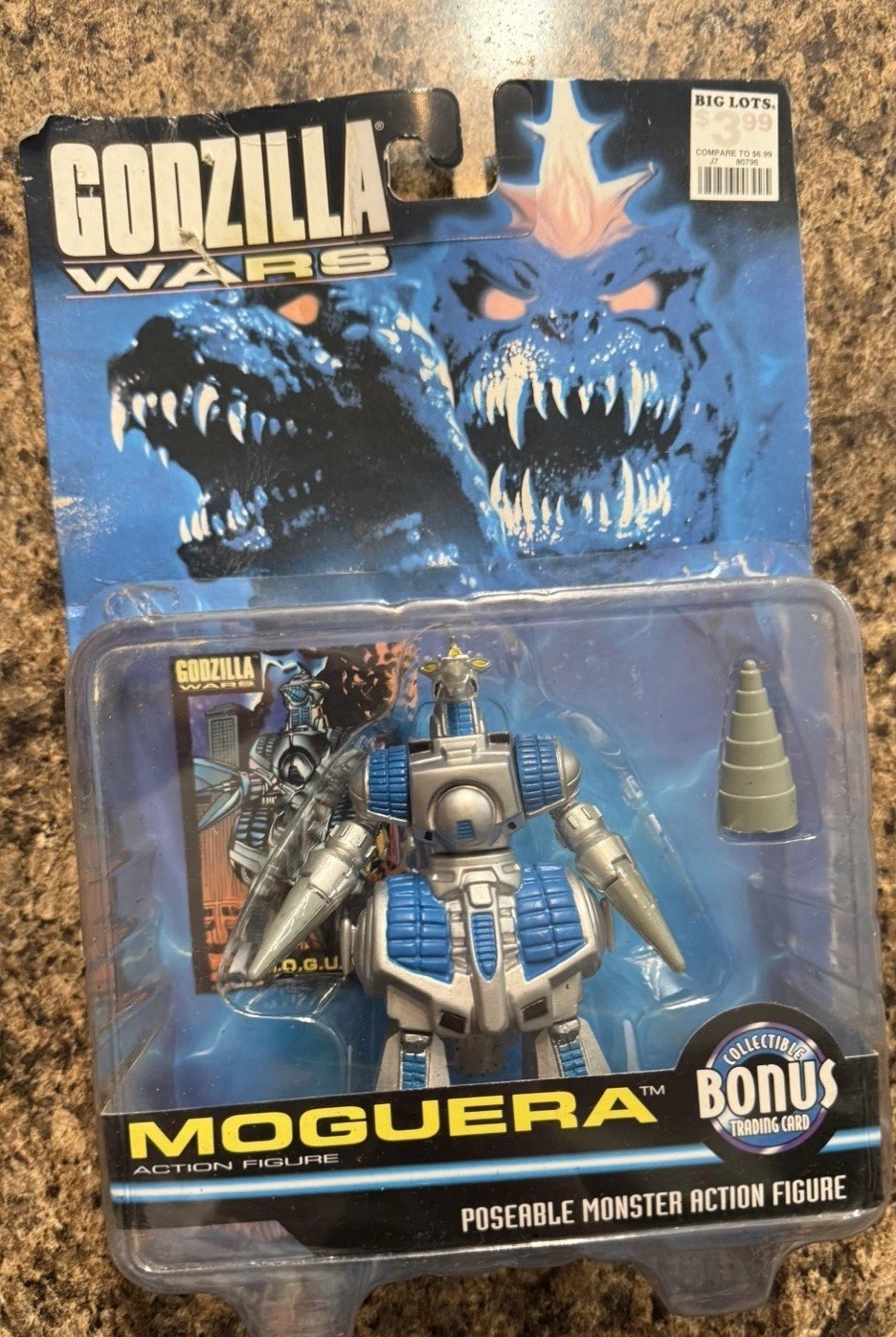 TRENDMASTERS Godzilla Wars MOGUERA 1995 Action Figure – Vintage TOHO Monster