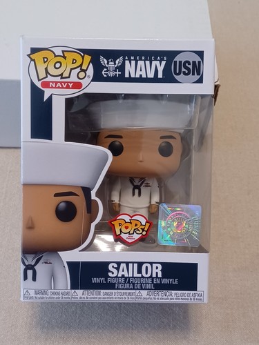 Funko POP! Military US Navy Sailor Hispanic Male RARE Pops With Purpose