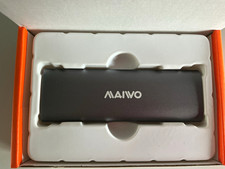 Maiwo K1689 M.2 & NVMe SSD USB Enclosure Case, Black Aluminium Portable