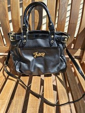Vintage Juicy Couture Black Leather Purse