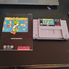 YOSHIS COOKIE (SNES) Super Nintendo Game W/ Manual, Tested & Works, FAST Ship