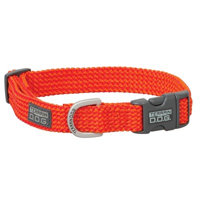 Elevation Snap-n-Go Collar, Medium, 3/4'' x 13''-19'', Orange/Red