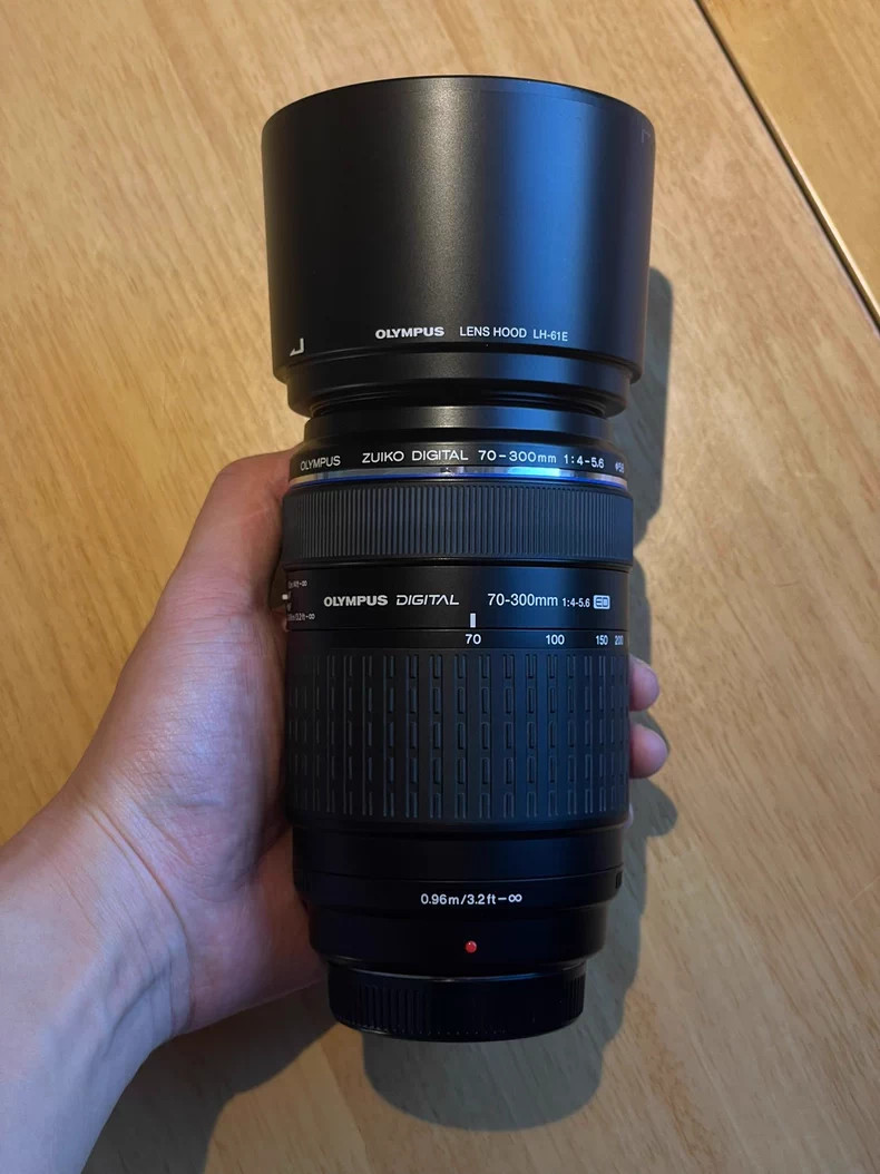 Olympus Zuiko 70-300mm f/4.0-5.6 ED Lens For Four Thirds DSLR