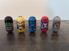 Mighty Beanz Marvel 2003 - Lot of 5 4, 16, 21, 34 52
