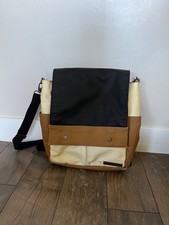 Petunia Pickle Bottom Pathway Pack Diaper Bag Black/Tan Adjustable Strap Pockets