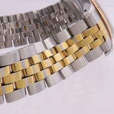 TUDOR Prince Oysterdate 72033 Automatic Watch Stainless Steel Gold Plated White 12