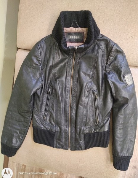 Women Baldinini Jacket Black Leather 34 / XS / 42 #5H4D