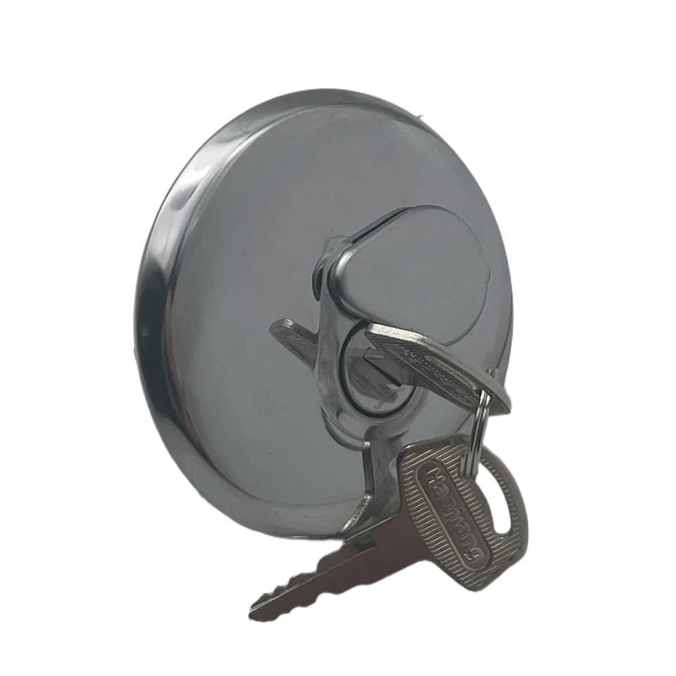 Fuel Tank Gas Cap w/ keys For Suzuki GS250 GS450 GS550 GS750 GS850 GS1000 GS1100 Foto 3 de 4