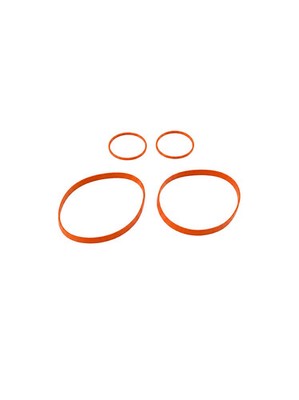 VANHURBAN CORREAS SONY TC-MHC710 4 Stück ORANGE Line Bandlaufbandband neu
