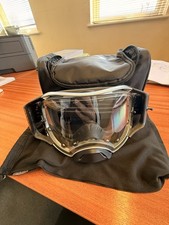 Oakley Airbrake TUFF BLOCKS MX Motocross Goggles (Gunmetal/Black w/Clear)