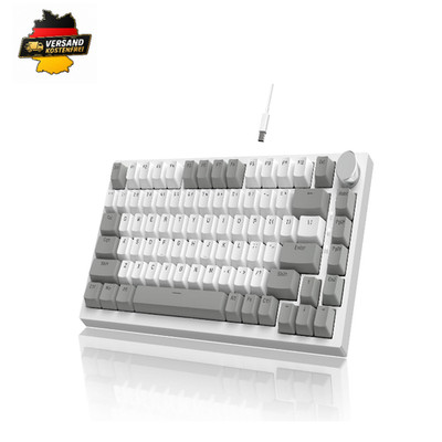 Mechanische Tastatur YINDIAO AK820 81 Tasten Kabelgebunden