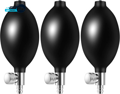 3Pcs Blood Pressure Latex Bulb Inflation Bulb Pump Hand Squeeze