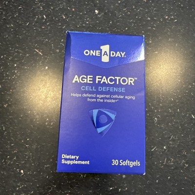 One A Day, Age Factor Cell Defense, 30 Softgels EXP 03/2026